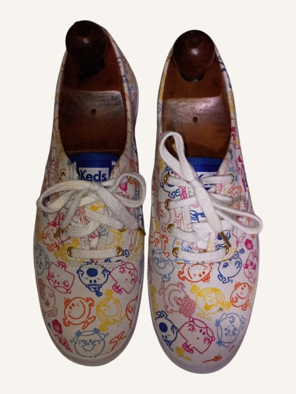 KEDS Little Miss Multicolor Print Lace Up Sneakers Size 8